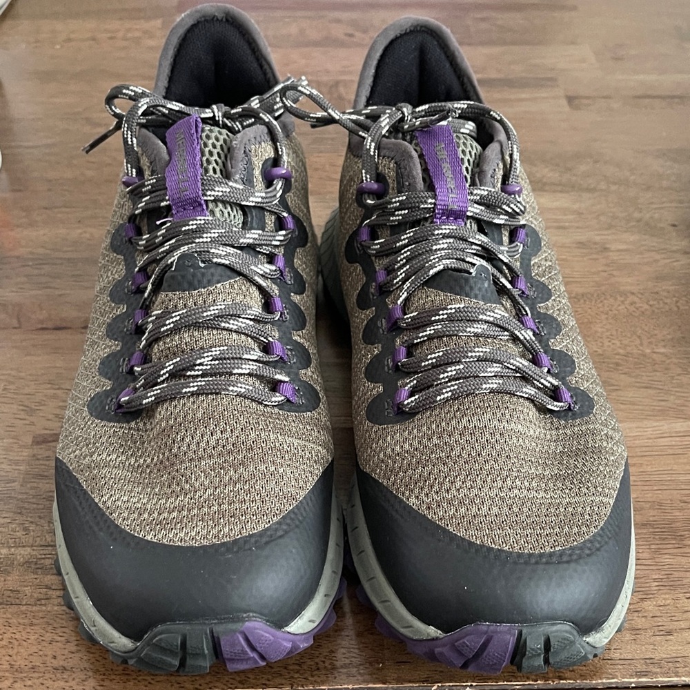 Merrell Women's Sneakers in Green and Purple - Picture 1 of 8